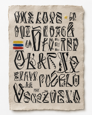 PARA VENEZUELA - EARTHQUAKE RELIEF FUNDRAISING PRINT