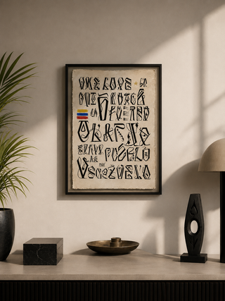 PARA VENEZUELA - EARTHQUAKE RELIEF FUNDRAISING PRINT