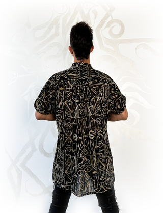 Button Up [Oversize] - 'Whisper 1' - Darkoski