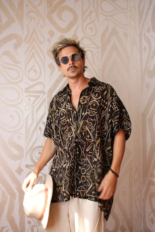 Button Up [Oversize] - 'Whisper 1' - Darkoski