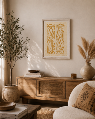 Print - 'Truth, Love, Presence.' [Gold]