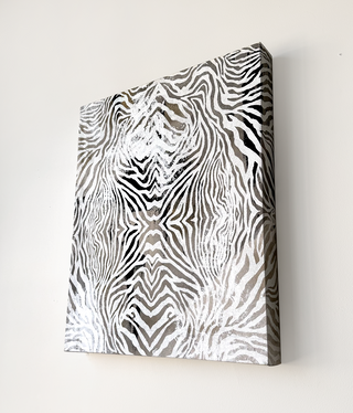 Canvas Painting [‘Savannah’ - White]