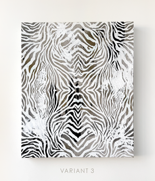 Canvas Painting [‘Savannah’ - White]